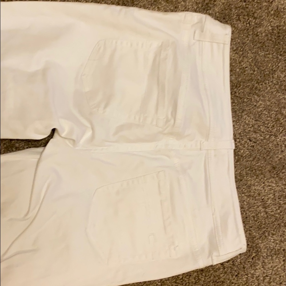 Chico’s 00 white cropped jeans, mint - Picture 5 of 5
